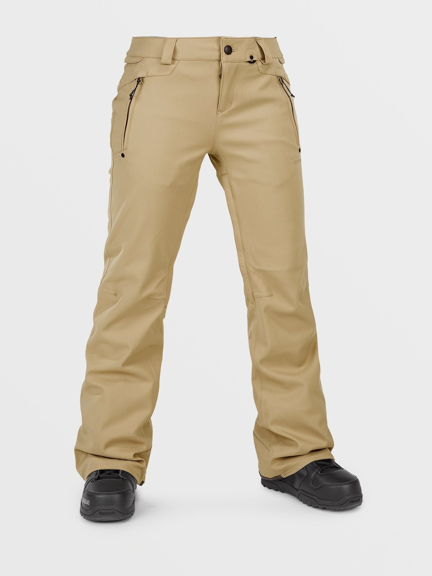 Khaki pants womens stretchy outlet