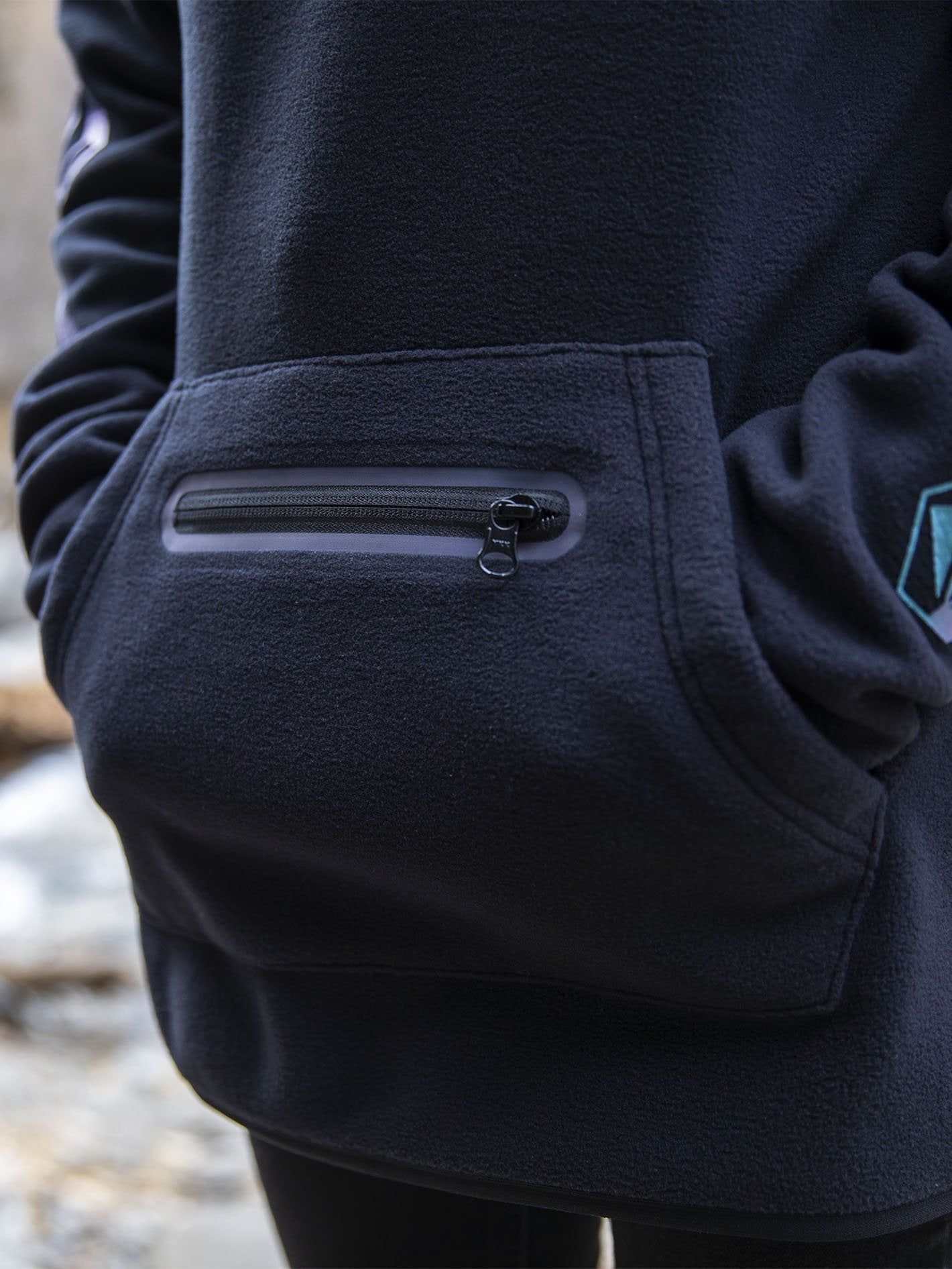 Polartec Mid Hoody Black