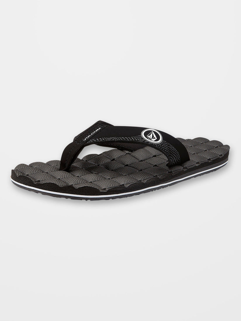 Recliner Sandals - BLACK WHITE (V0812350_BWH) [1]